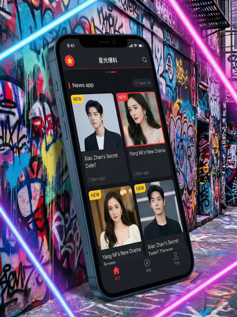 吃瓜51官网 APP界面展示 - 掌上吃瓜神器